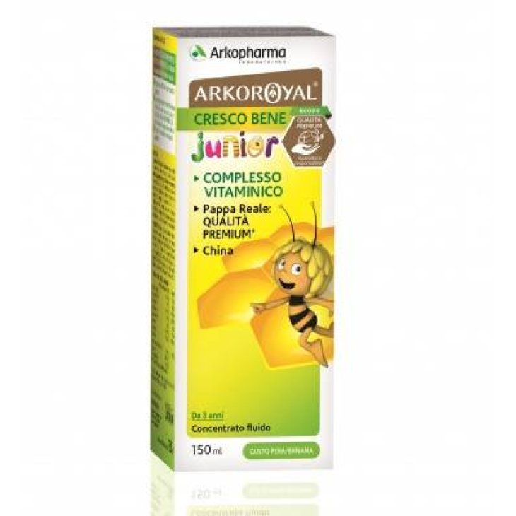 Arkopharma Royal Kid Cresco Bene Integratore per la crescita del bambino 150 ml