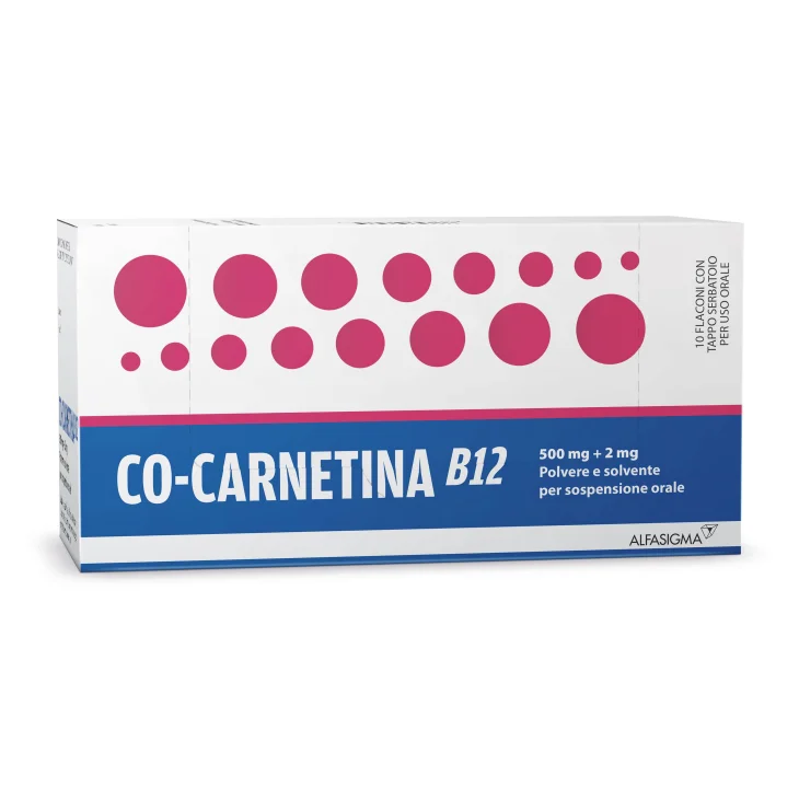 Cocarnetina B12 Flaconcini 500mg + 2mg