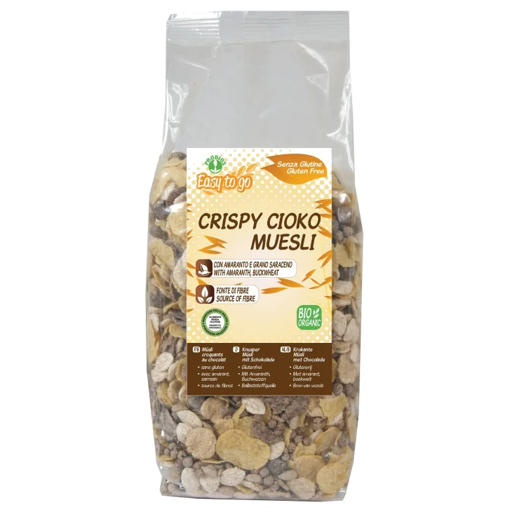 Probios Easy to Go Crispy Cioko Muesli Biologico e Senza Glutine