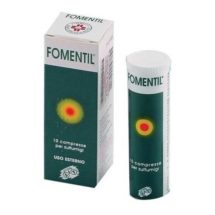 Fomentil Compresse per Suffumigi 10 compresse