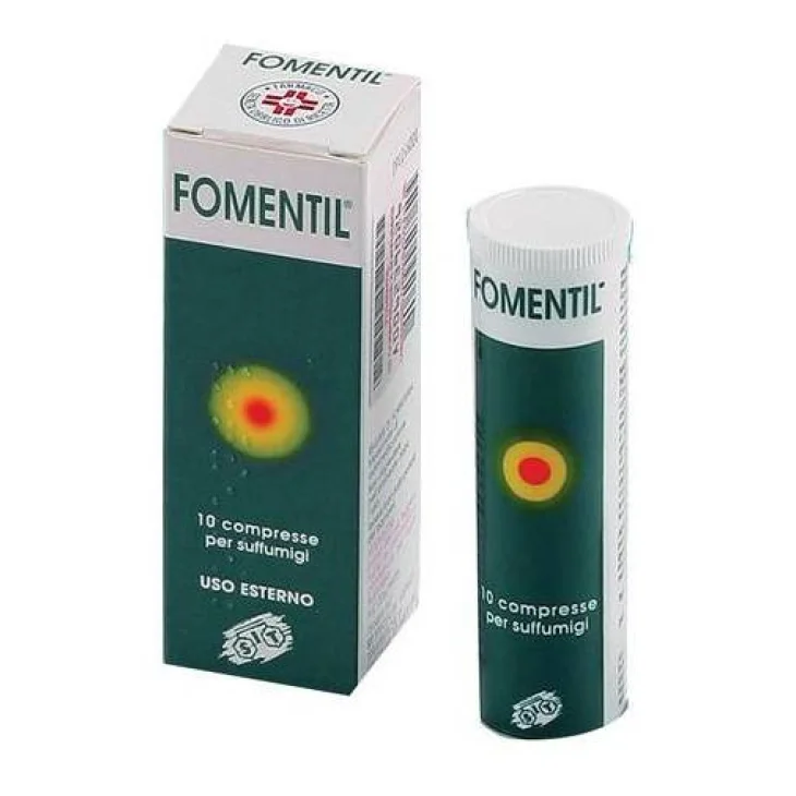 Fomentil Compresse per Suffumigi 10 compresse
