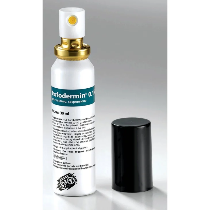 Trofodermin Spray Dermatologico 5% + 5%
