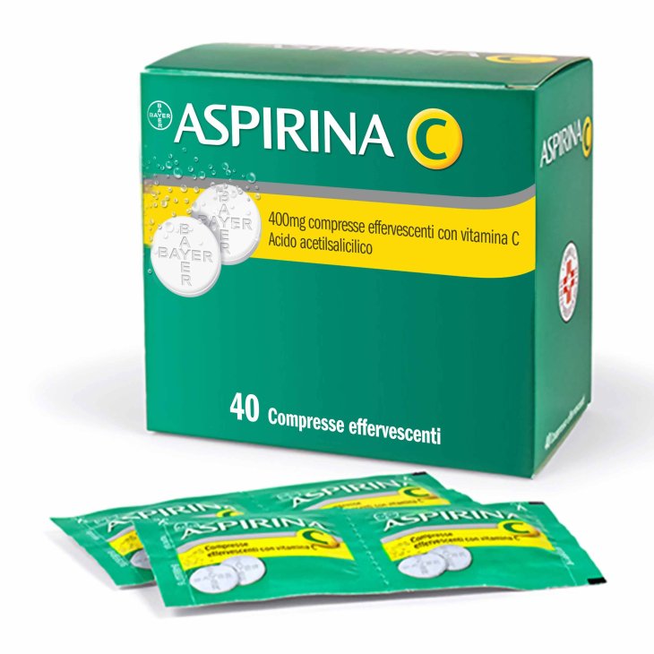 Aspirina C 400 mg + 240 mg - 40 compresse effervescenti