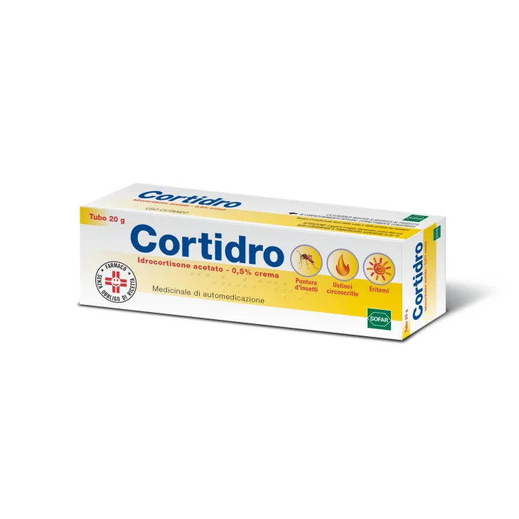 Sofar Cortidro Crema Dermatologica 0,5% 20 grammi