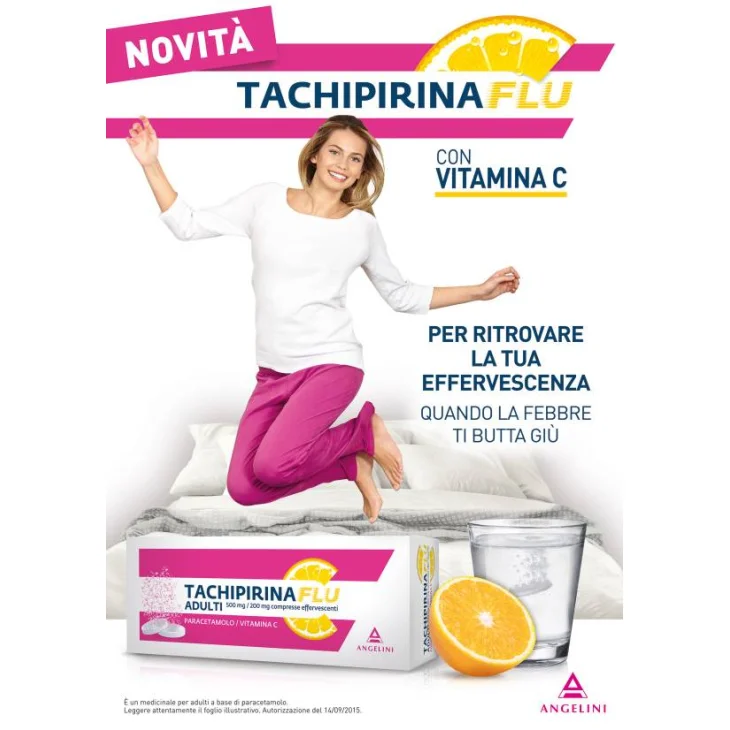 Tachipirinaflu Adulti 12 compresse effervescenti
