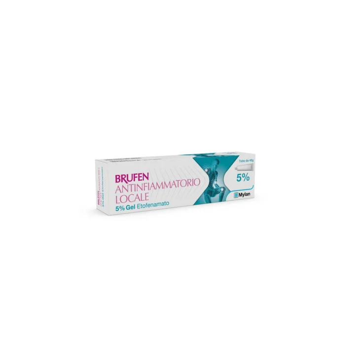 Brufen Antinfiammatorio Locale Pomata Gel Etofenamato 5% 40 gr