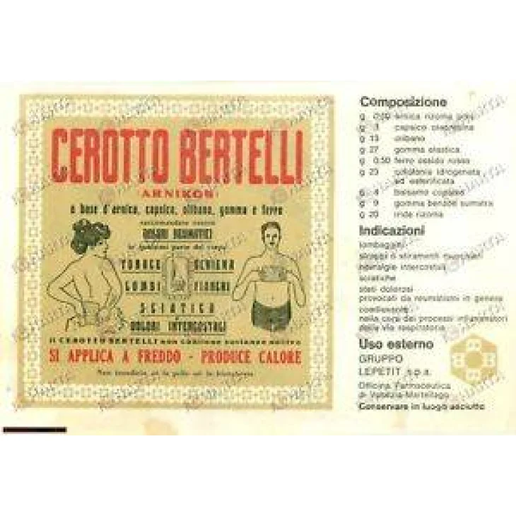 Cerotto Bertelli Medio 16x12 cm