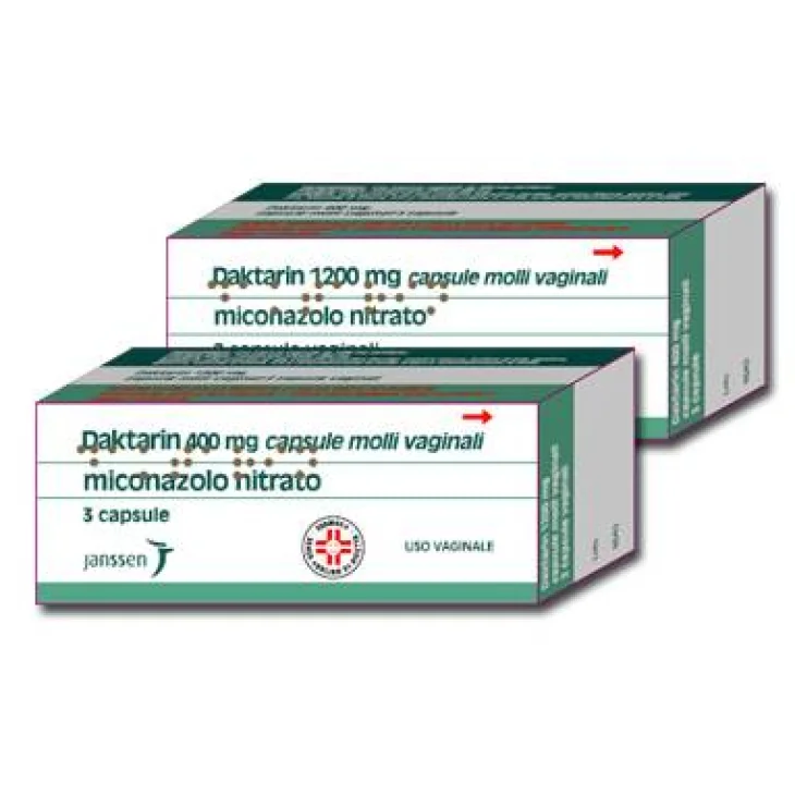 Daktarin 400 mg Capsule Molli Vaginali