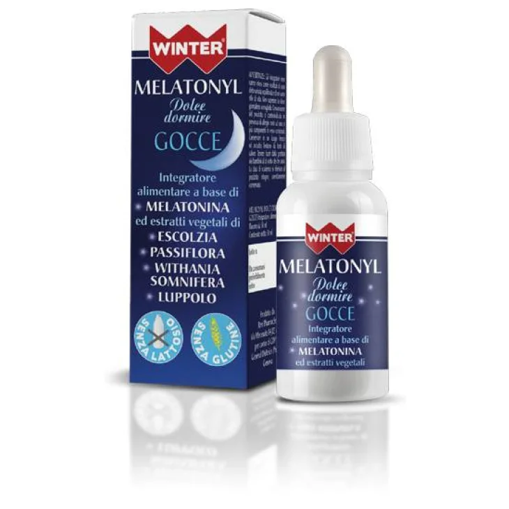 Winter Melatonyl Dolce Dormire Gocce Integratore per il Sonno