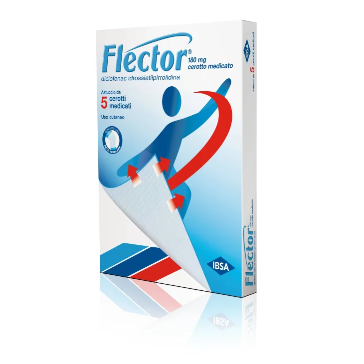 Flector Cerotti Medicati 180 mg 5 cerotti