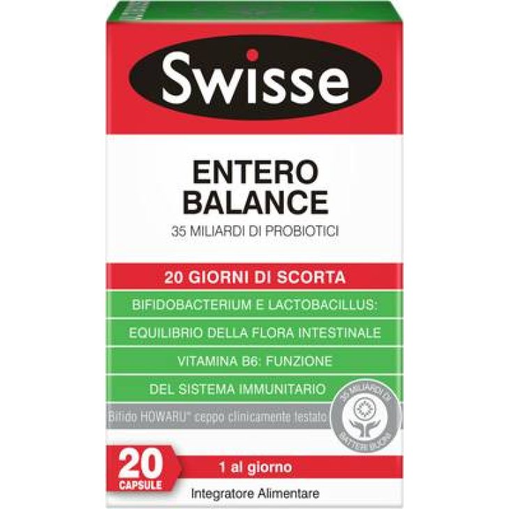 Swisse Entero Balance Integratore Fermenti Lattici
