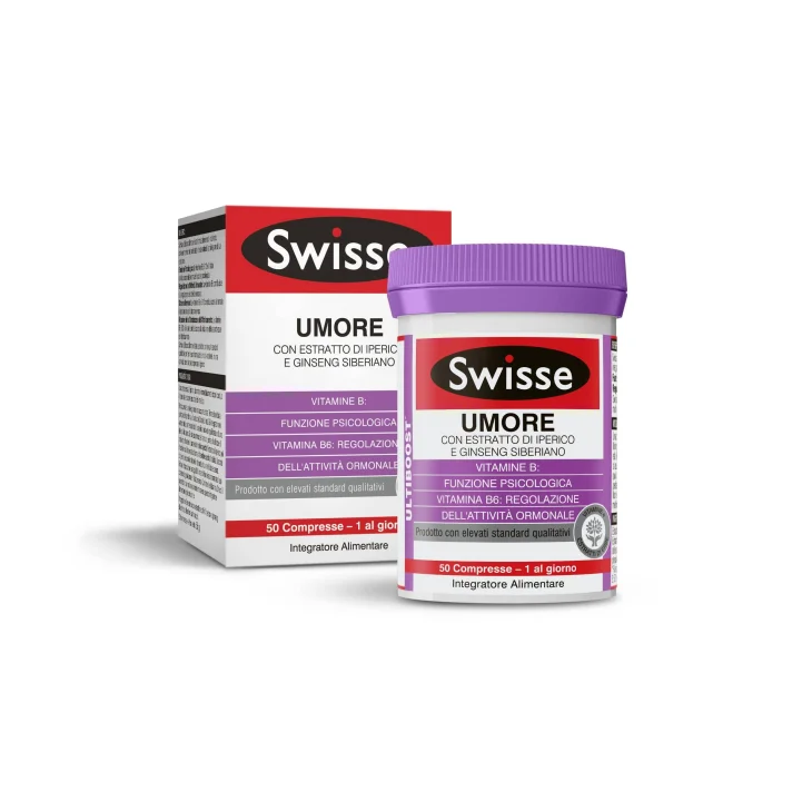 Swisse Umore Integratore per il Buon Umore 50 compresse