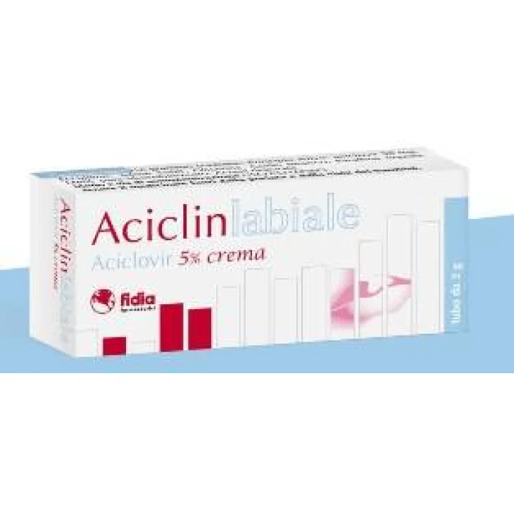 Aciclin 5% Crema labiale 2 g