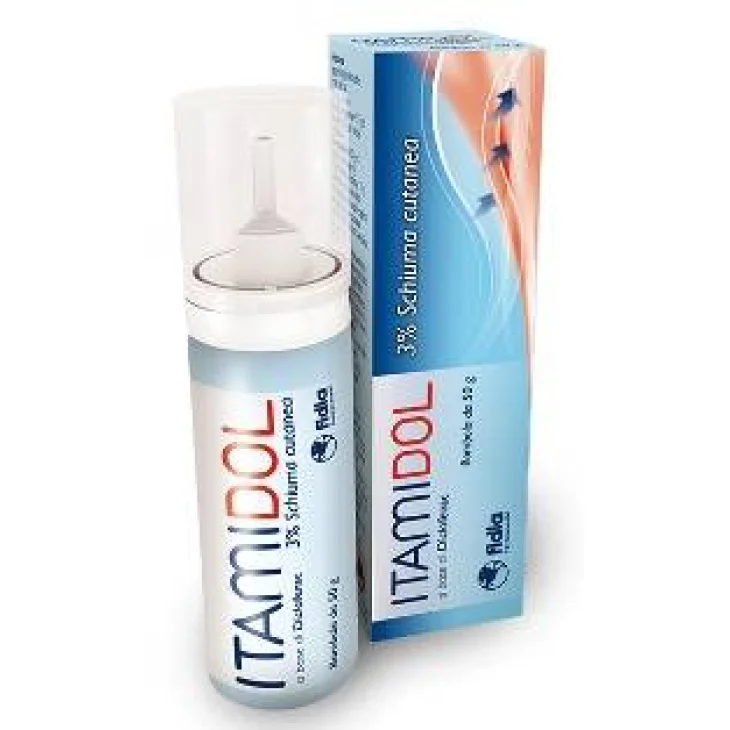 Itamidol Schiuma Cutanea 3%
