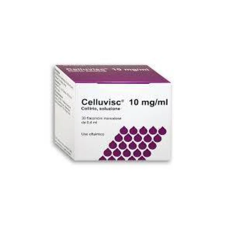 Celluvisc 10 mg/ml 1% Collirio