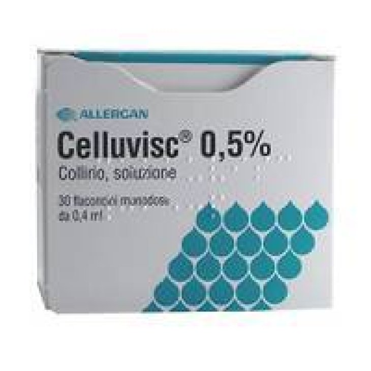 Celluvisc 0.5% 5 mg/ml Collirio