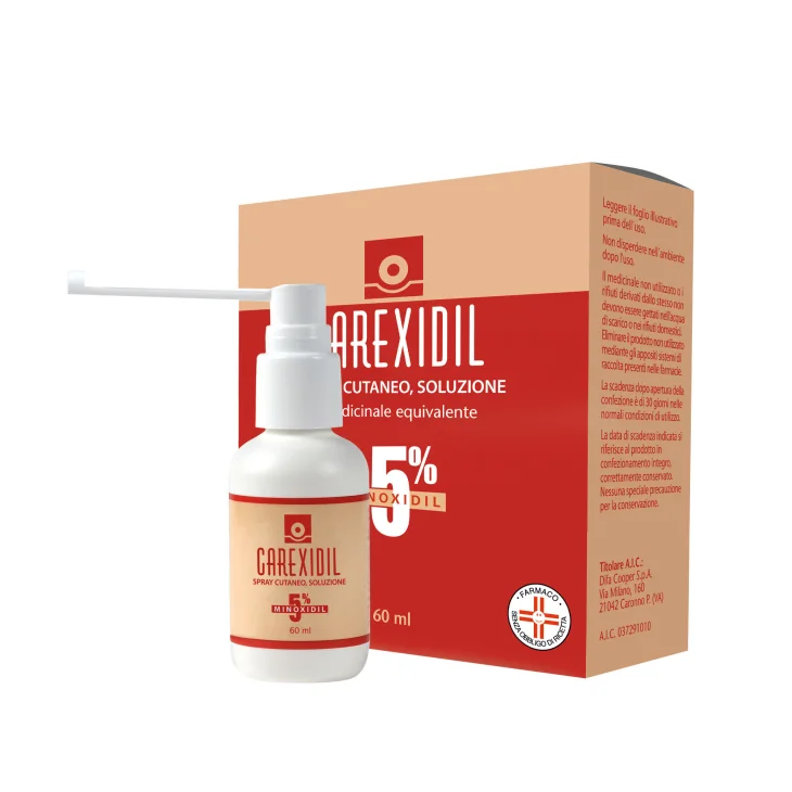 Carexidil 5% Soluzione Cutanea