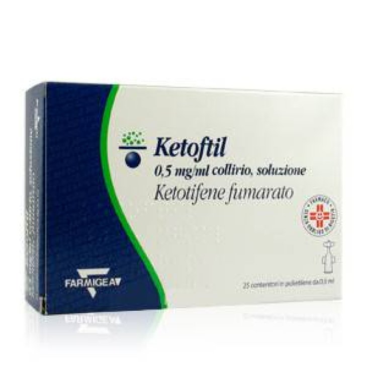 Ketoftil 0.05% Collirio in Contenitori Monodose
