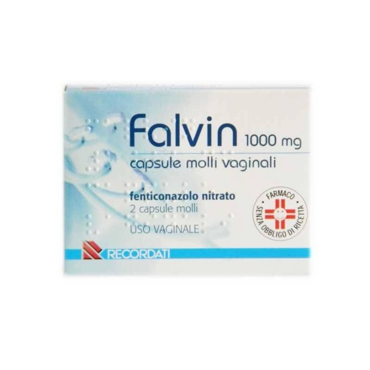 Falvin 1000 mg Capsule Molle Vaginali