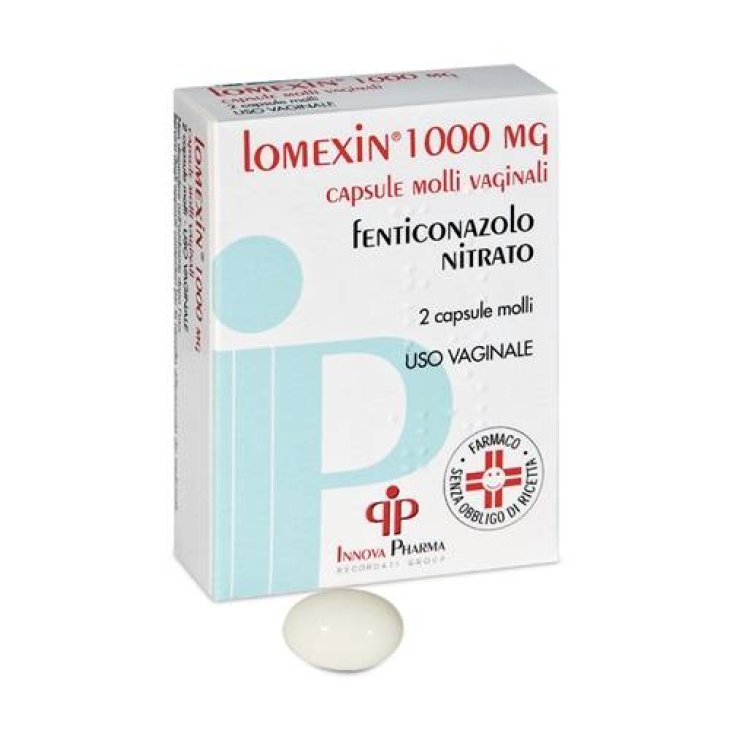 Lomexin 1000 mg Capsule Molli Vaginali