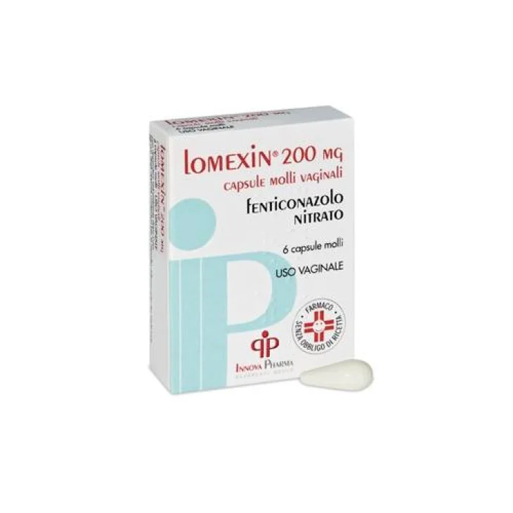 Lomexin 200 mg Capsule Molli Vaginali