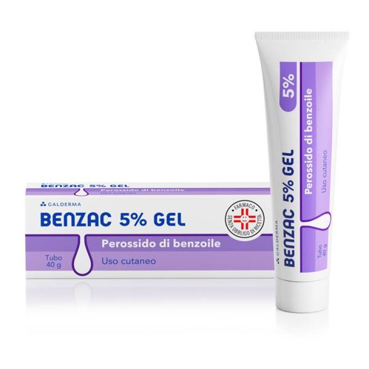 Benzac Gel 5% Antisettico della Pelle 40 ml