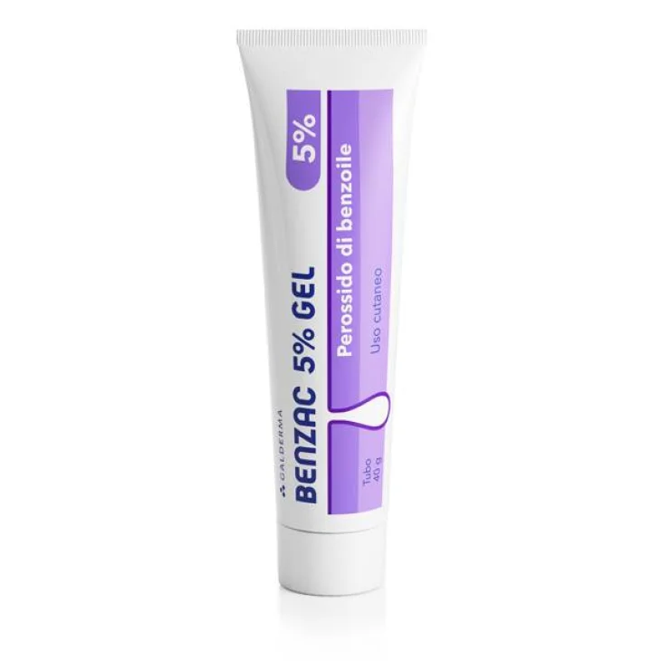 Benzac Gel 5% Antisettico della Pelle 40 ml
