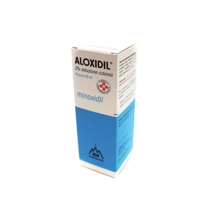 Aloxidil 2% Soluzione cutanea per il trattamento dell'alopecia 60 ml