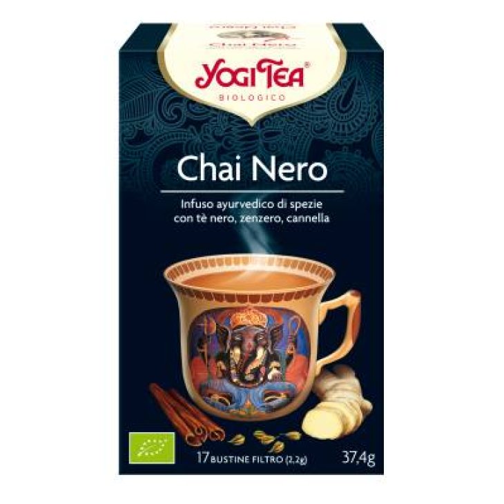 Yogi Tea Chia Nero Infuso ayurvedico biologico 17 filtri