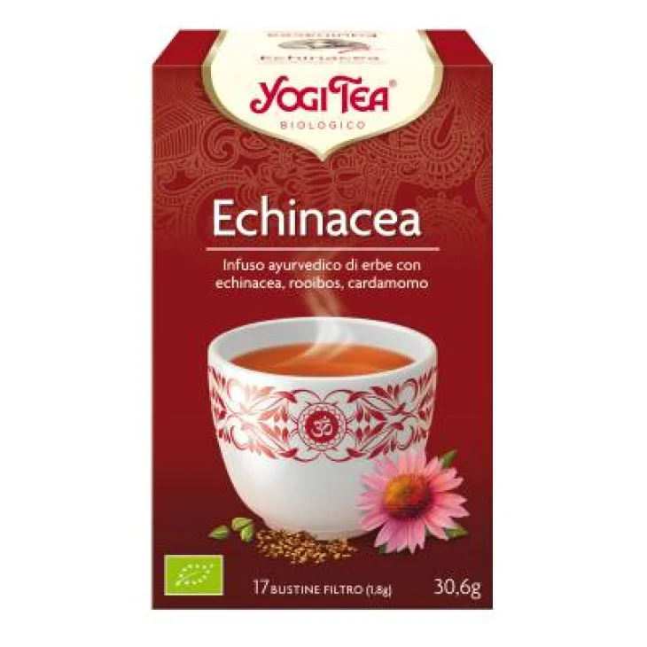 Yogi Tea Echinacea Infuso ayurvedico biologico 17 filtri