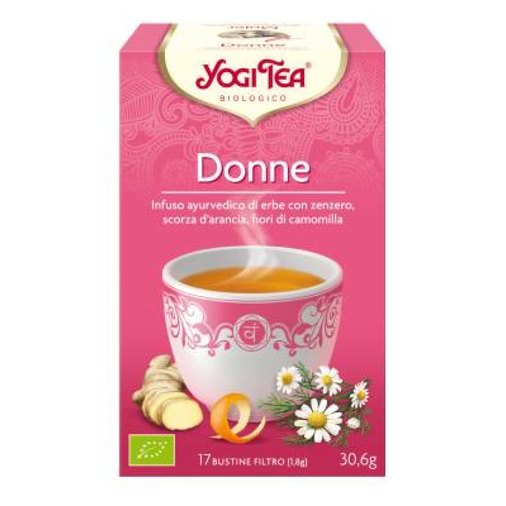 Yogi Tea Donne Infuso ayurvedico bio con Erbe e Zenzero 17 filtri