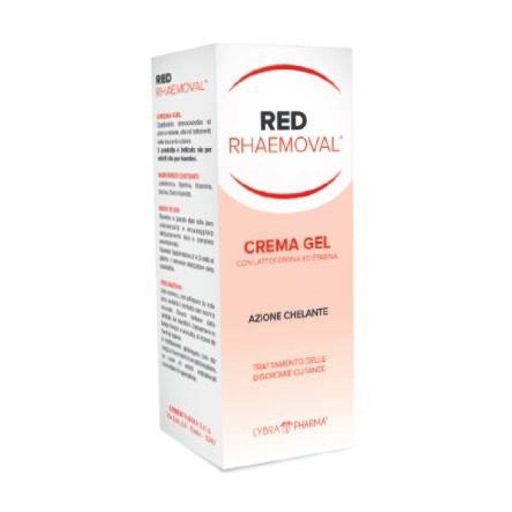 Lybrapharma Red Rhaemoval Crema Gel Azione Chelante Viso