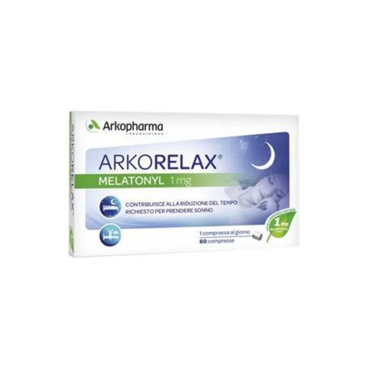 Arkopharma Melatonyl 1 MG Integratore per il sonno 60 compresse