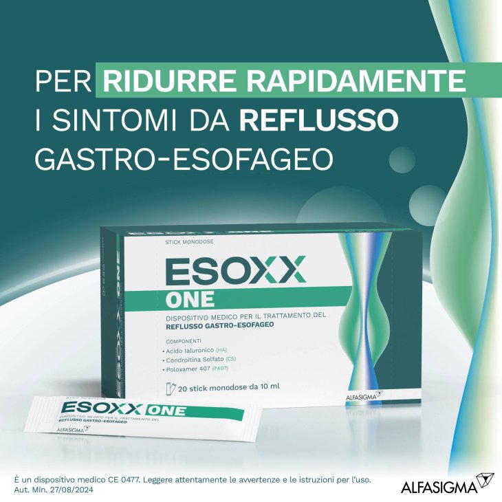 Alfasigma Esoxx One Integratore per il Reflusso