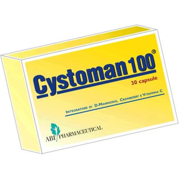 Abi Pharmaceutical Cystoman 100 Integratore per le Cistiti