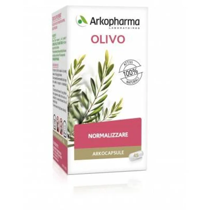 Arkopharma Arkocapsule Olivo Integratore per il sistema circolatorio 45 compresse