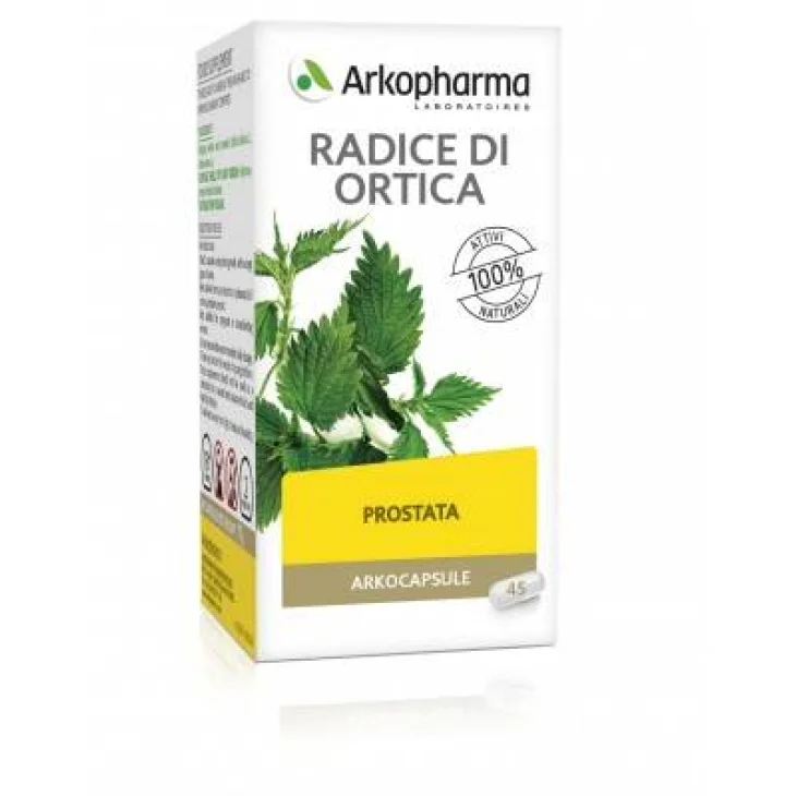 Arkopharma Radice di Ortica Integratore per il benessere della prostata 45 compresse