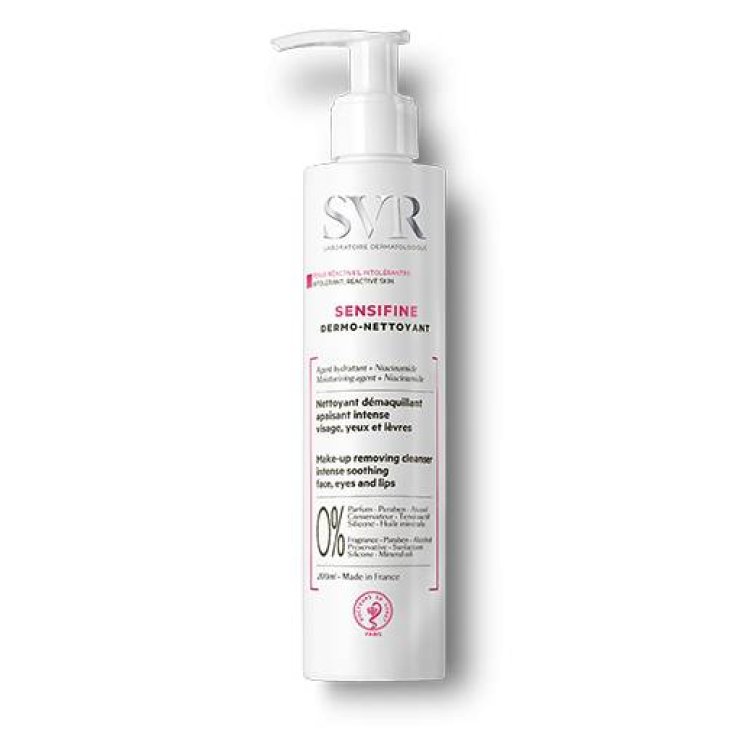 SVR Sensifine Dermo Nettoyant Latte Detergente per viso e pelle intollerante 400 ml