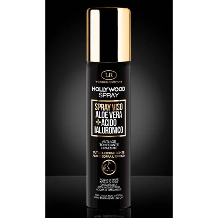 Hollywood Spray Viso Antiage con Aloe Vera e Acido Ialuronico