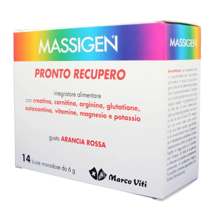 Marco Viti Massigen Pronto Recupero Integratore Energizzante