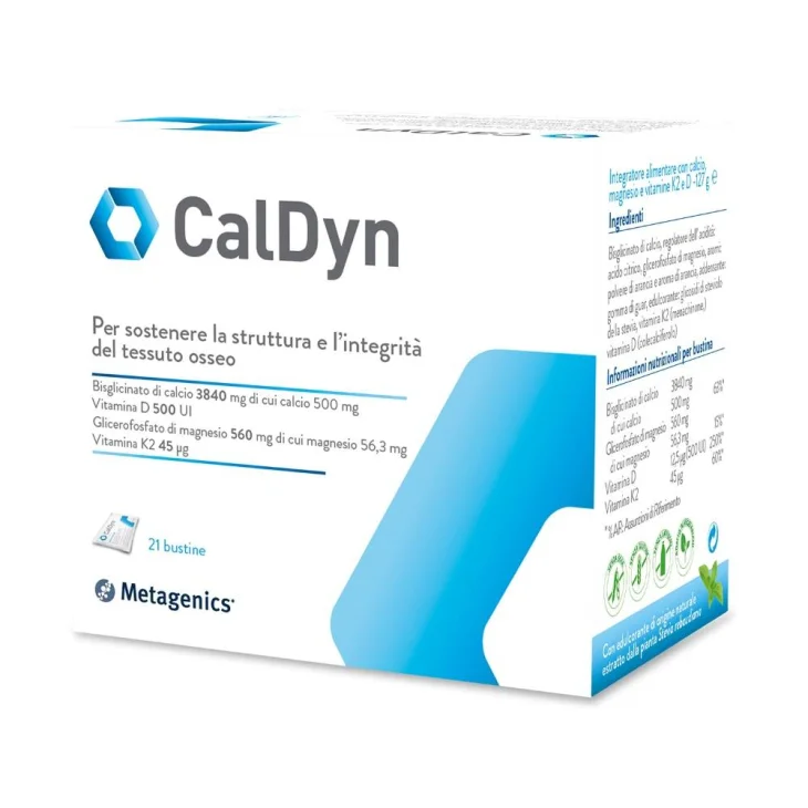Metagenics CalDyn Integratore per le Ossa 21 bustine