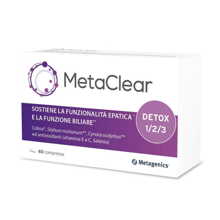 Metagenics MetaClear Integratore per il Fegato 60 compresse