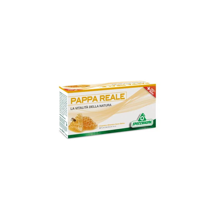 Specchiasol Pappa Reale Plus Integratore a base di Pappa Reale 12 fiale