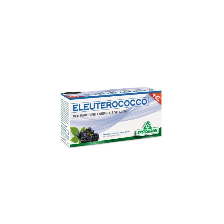 Specchiasol Eleuterococco Integratore Tonico 12 flaconcini
