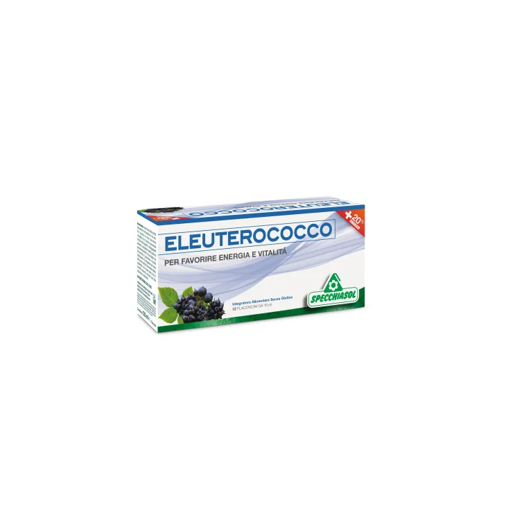 Specchiasol Eleuterococco Integratore Tonico 12 flaconcini