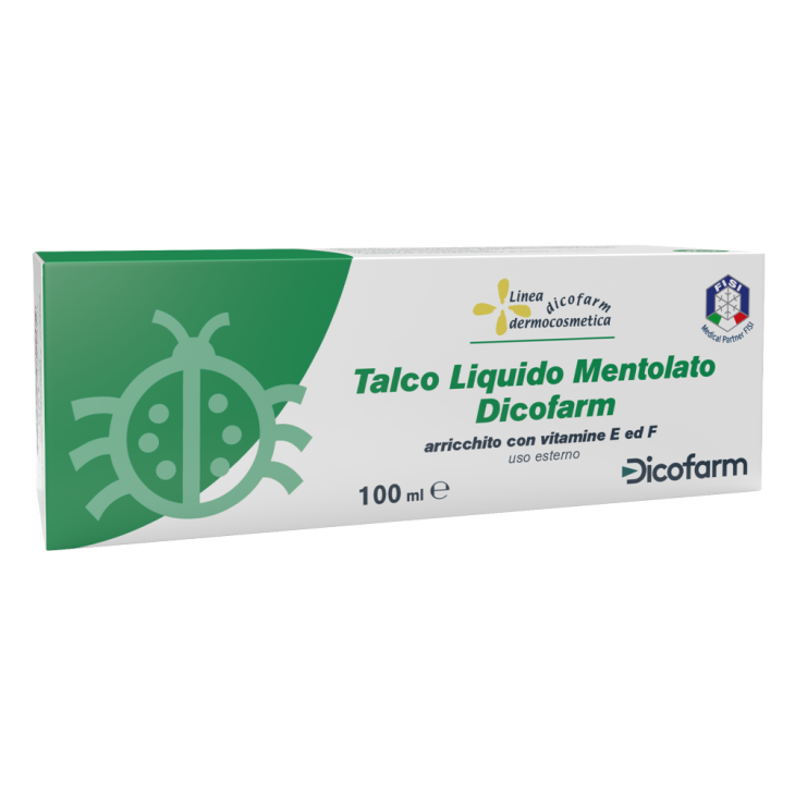 Dicofarm Talco Liquido Mentolato Lenitivo contro il Prurito