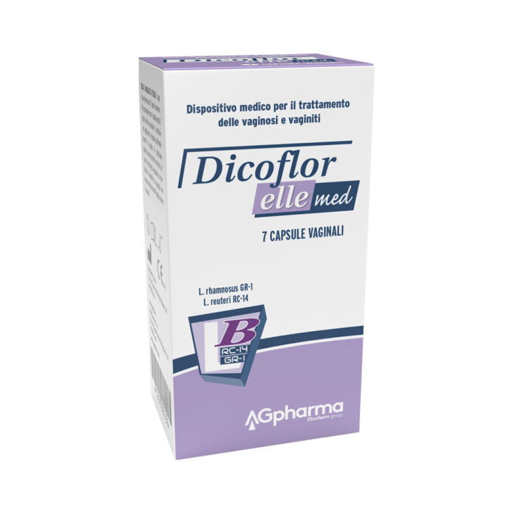 Dicoflor Elle Med Trattamento vaginale 7 capsule vaginali