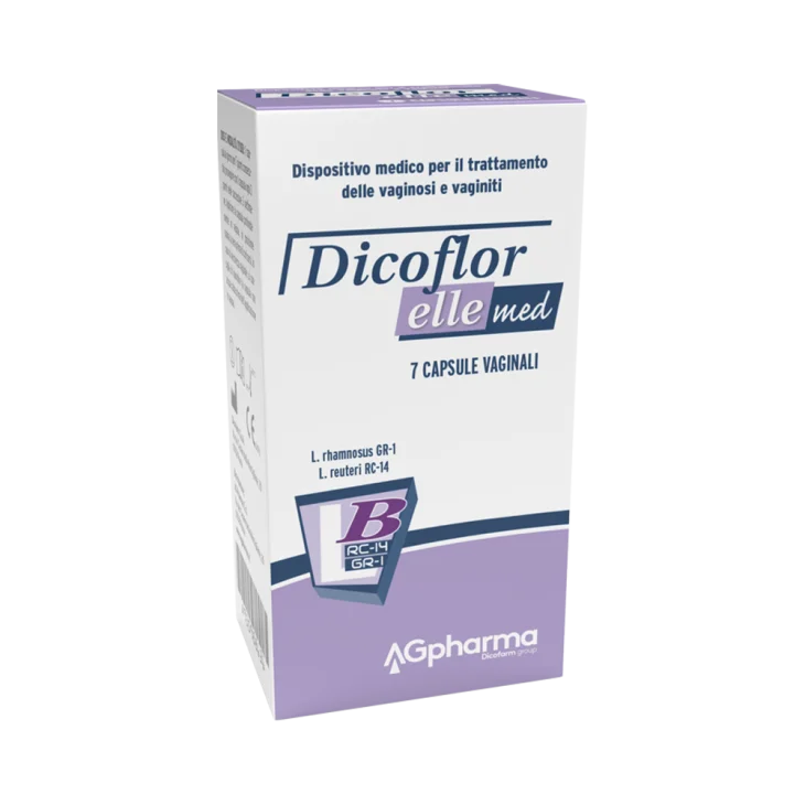 Dicoflor Elle Med Trattamento vaginale 7 capsule vaginali