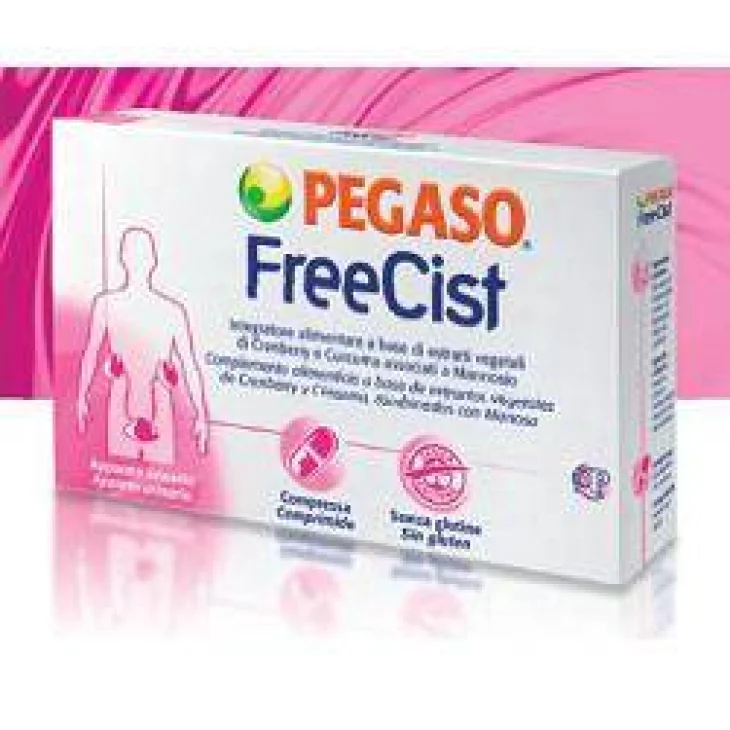 Pegaso Freecist Integratore a Base di Mirtillo per le Vie Urinarie