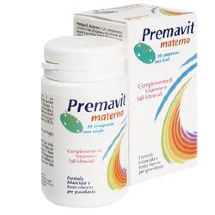Valderma Premavit Materno Integratore per Gravidanza e Allattamento